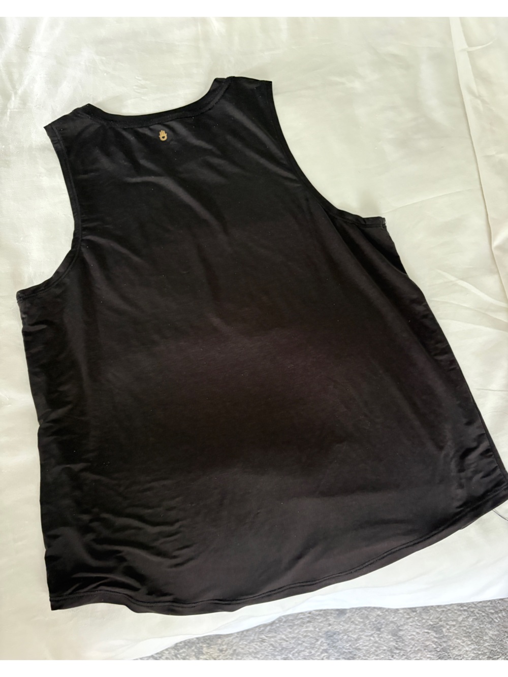 Spiritual Gangster Black Graphic Tank with ivory logo. - Picture 4 of 6